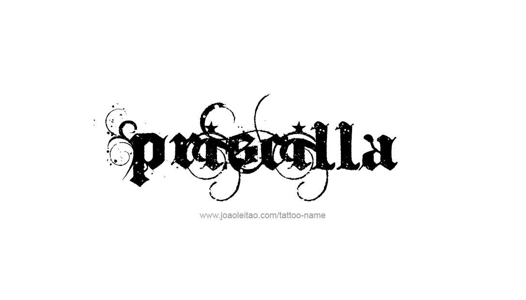 Tattoo Design Name Priscilla   