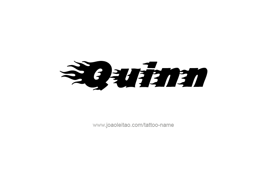 Tattoo Design Name Quinn   