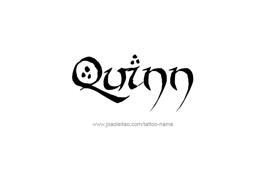 Tattoo Design Name Quinn   