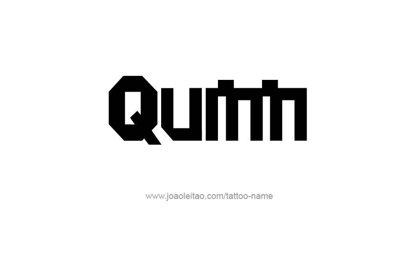 Tattoo Design Name Quinn   