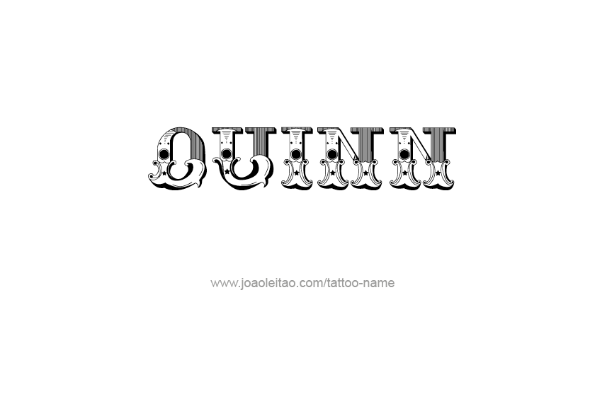 Tattoo Design Name Quinn   