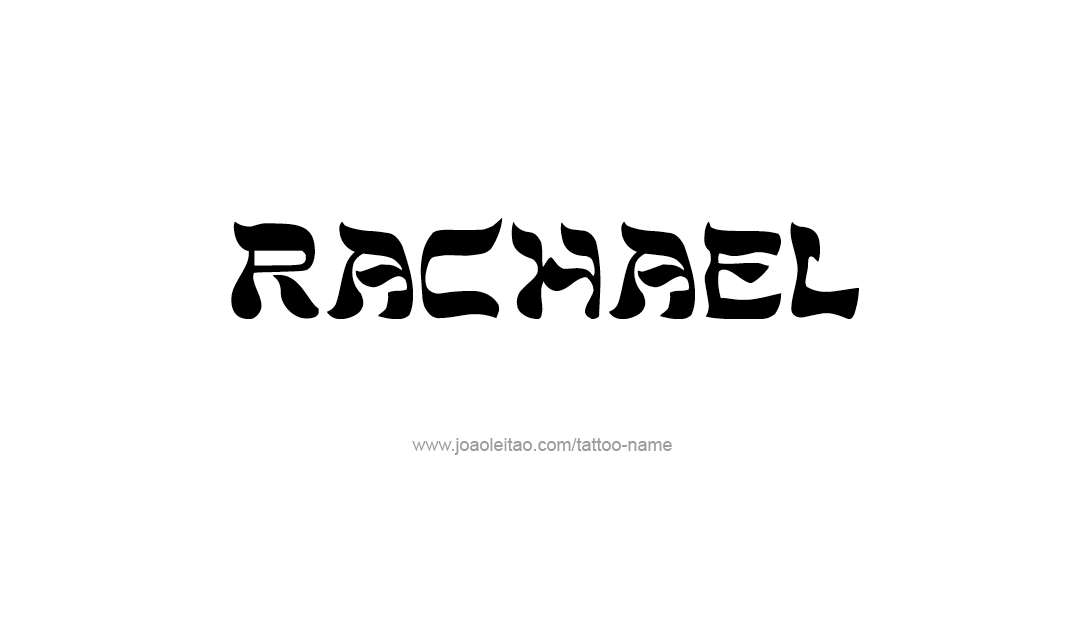Tattoo Design Name Rachael   
