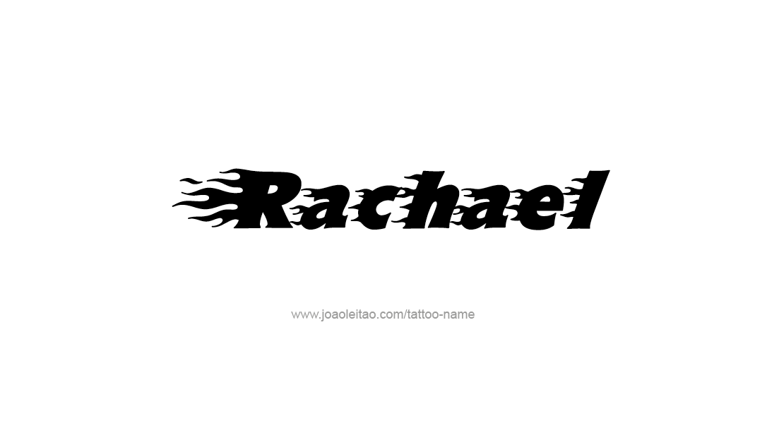 Tattoo Design Name Rachael   