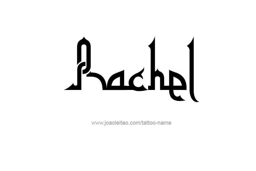 Tattoo Design Name Rachel   