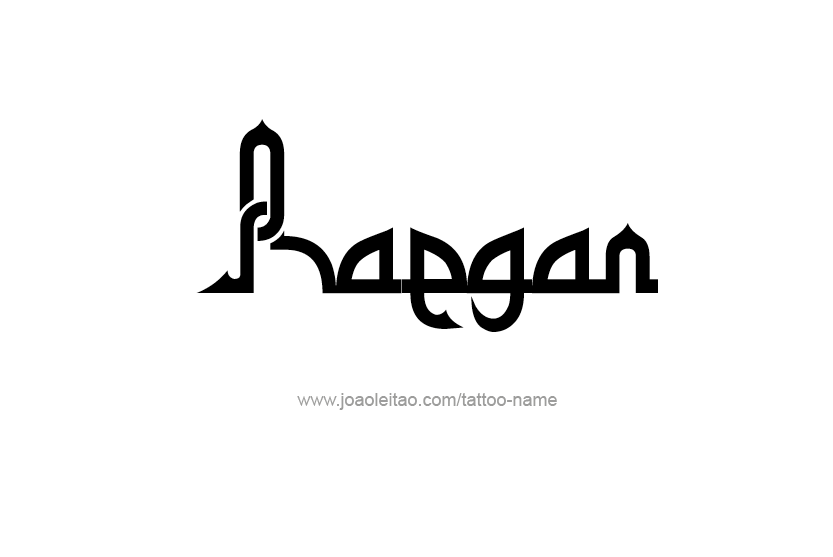 Tattoo Design Name Raegan   