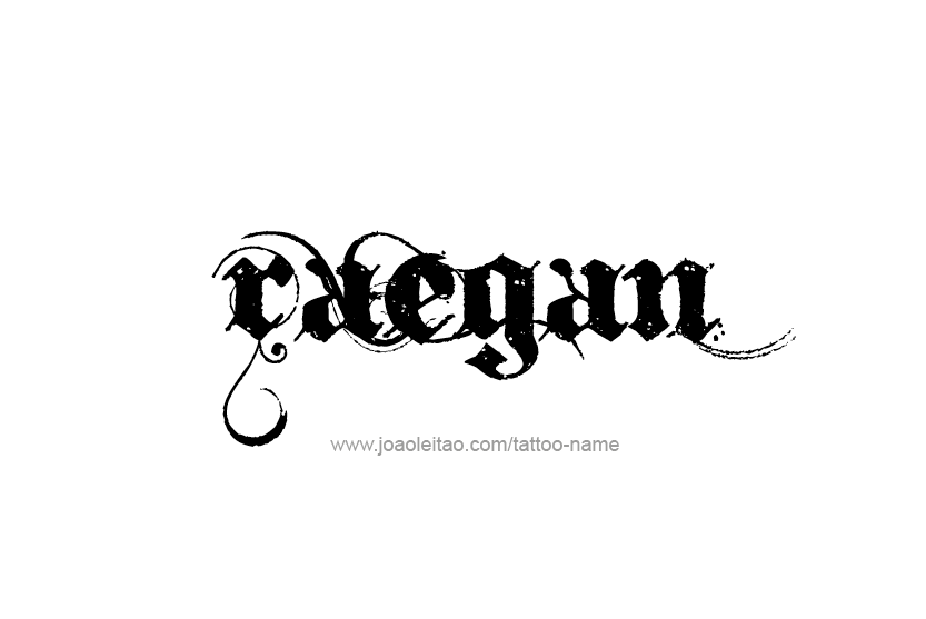 Tattoo Design Name Raegan   