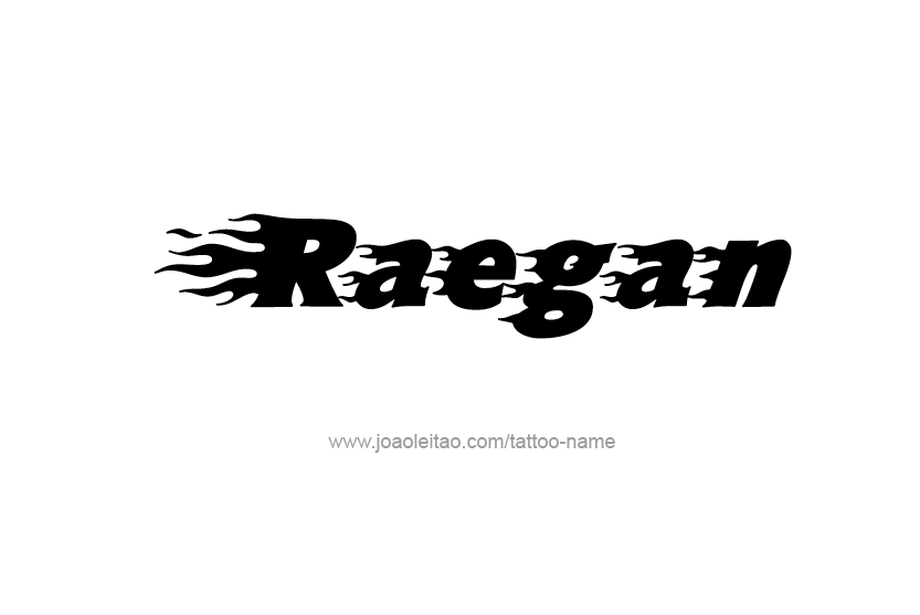 Tattoo Design Name Raegan   