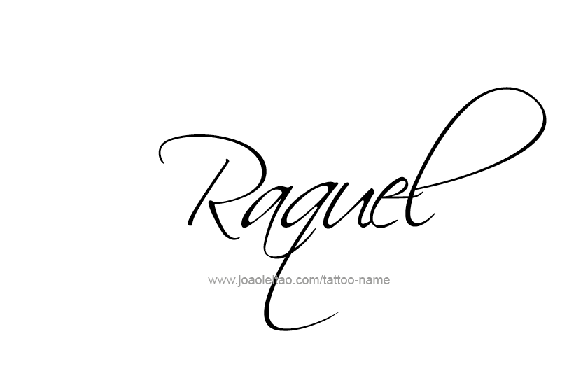 Tattoo Design Name Raquel  