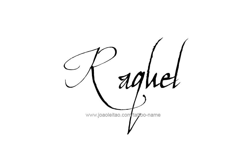 Tattoo Design Name Raquel  