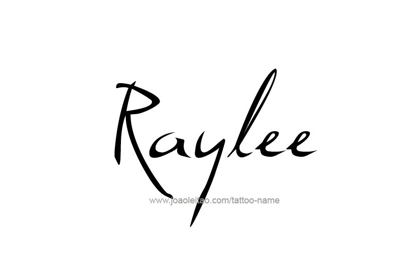 Tattoo Design Name Raylee  