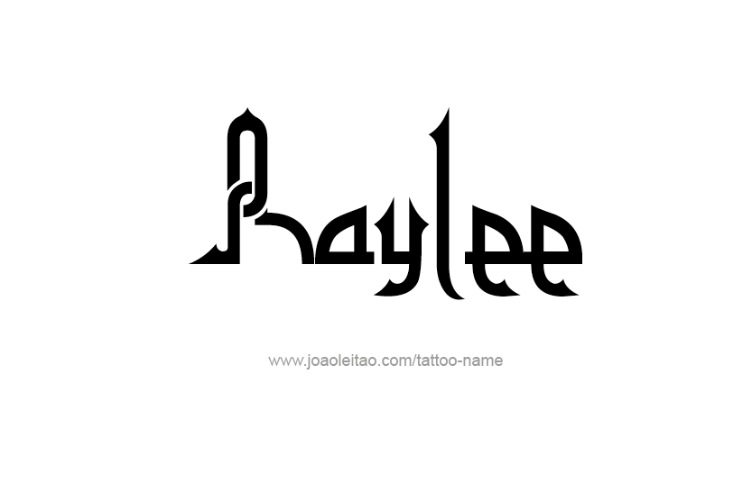 Tattoo Design Name Raylee  