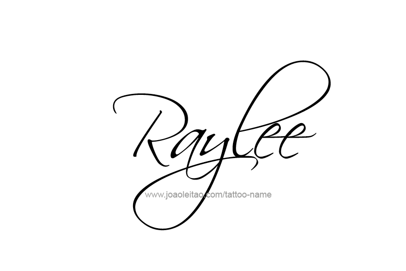 Tattoo Design Name Raylee  