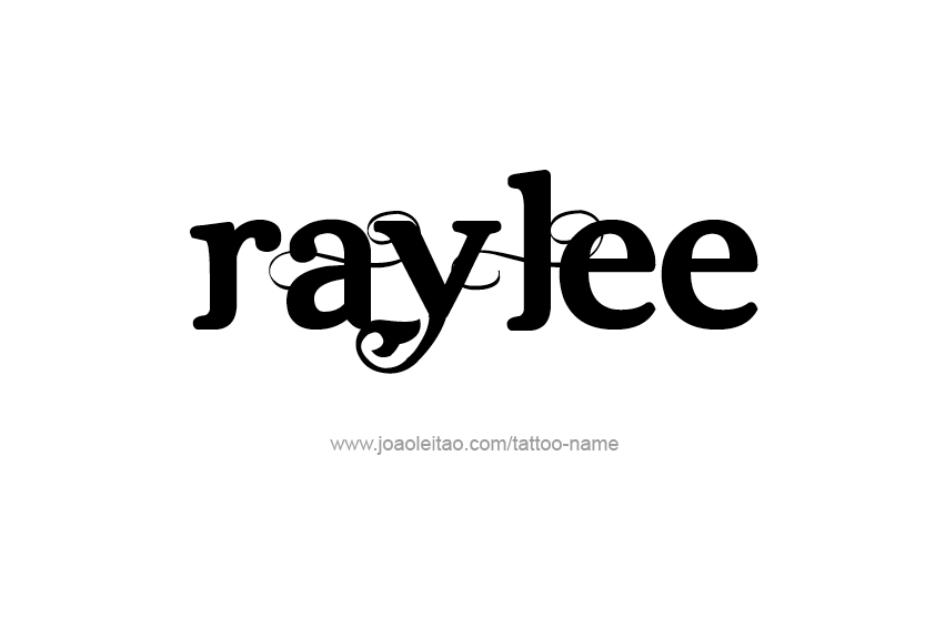 Tattoo Design Name Raylee  