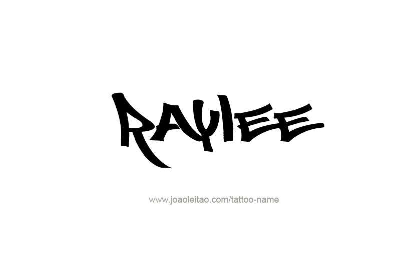 Tattoo Design Name Raylee  