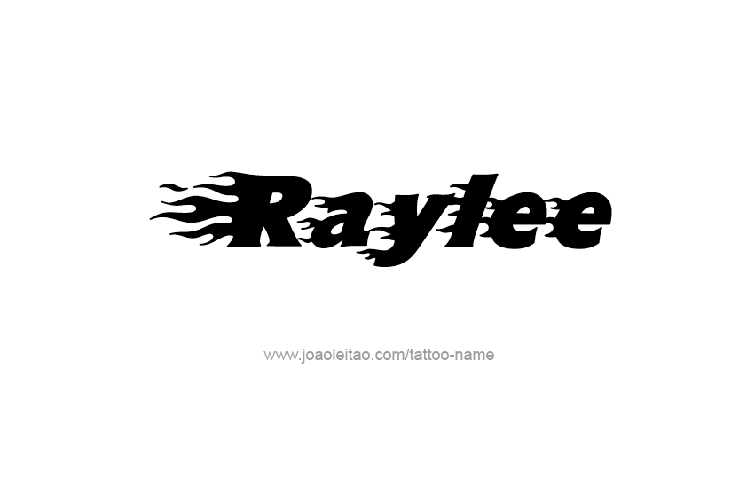 Tattoo Design Name Raylee  