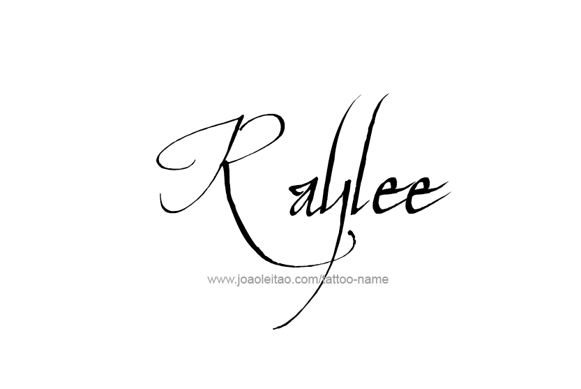 Tattoo Design Name Raylee  