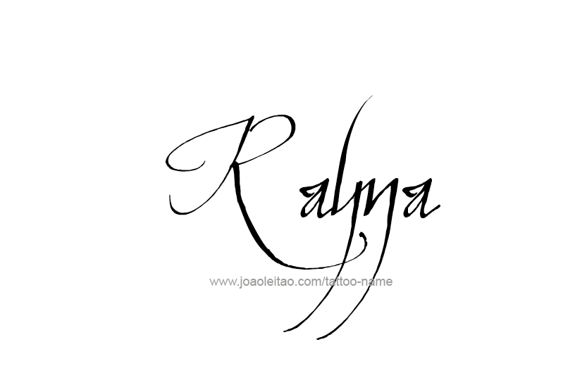 Tattoo Design Name Rayna  