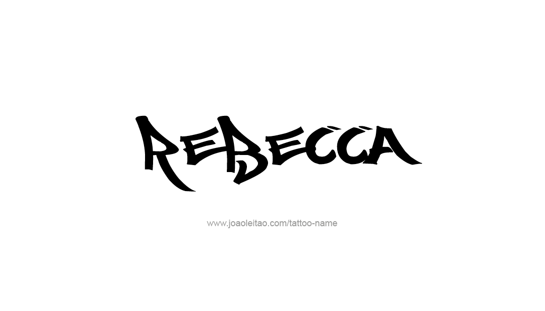 Tattoo Design Name Rebecca  