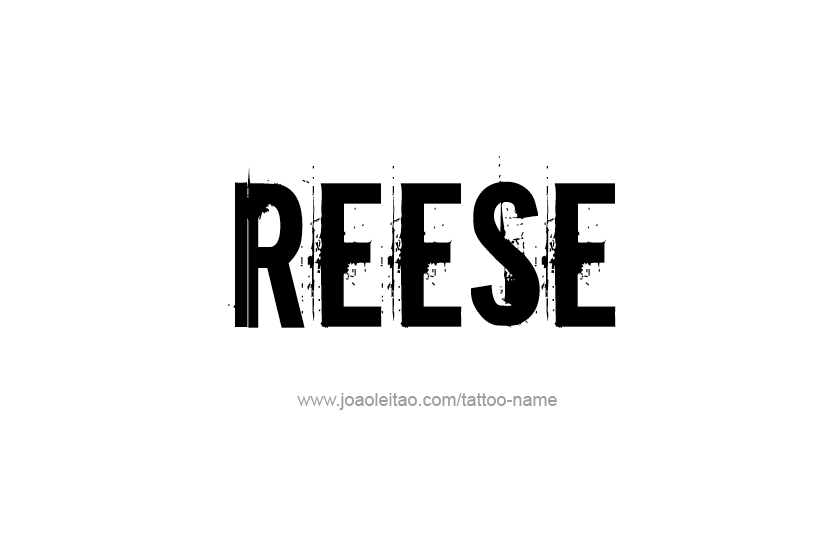 Tattoo Design Name Reese  