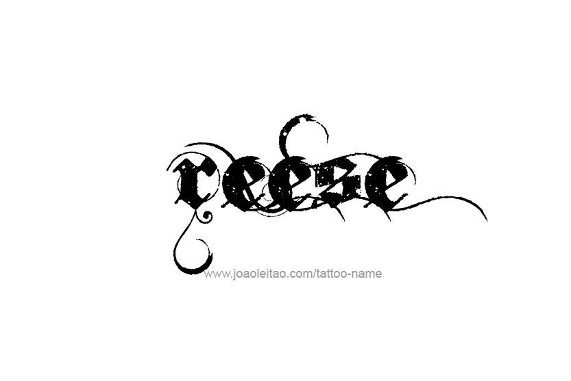 Tattoo Design Name Reese  