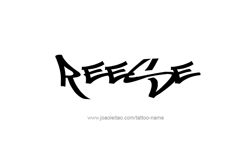 Tattoo Design Name Reese  