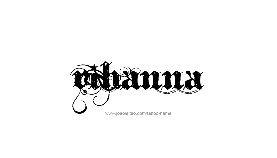 Tattoo Design Name Rihanna  