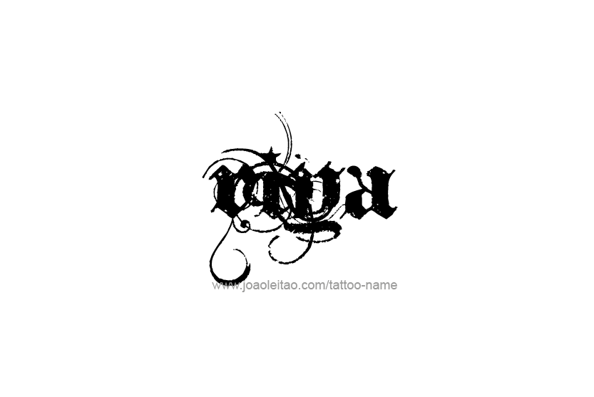 Tattoo Design Name Riya  