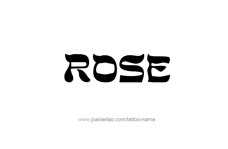 Tattoo Design Name Rose  