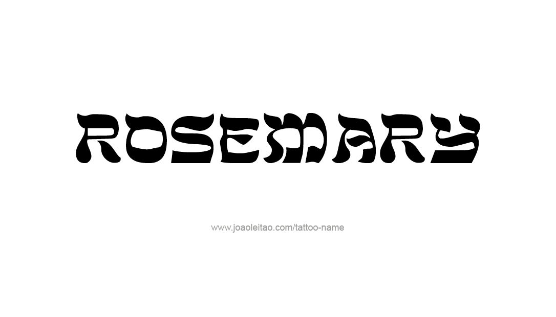 Tattoo Design Name Rosemary  