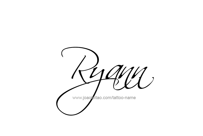 Tattoo Design Name Ryann  