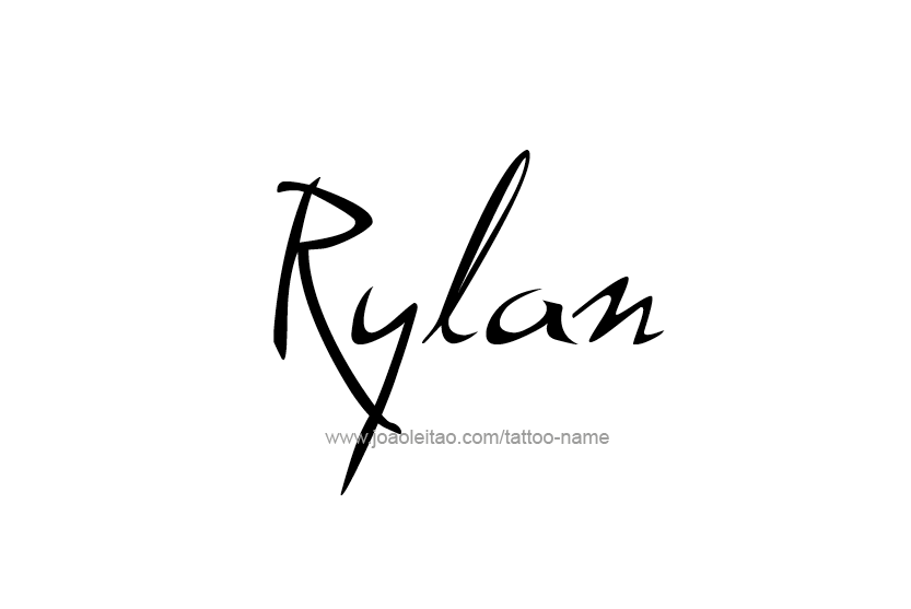 Tattoo Design Name Rylan  