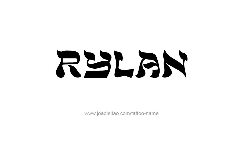 Tattoo Design Name Rylan  