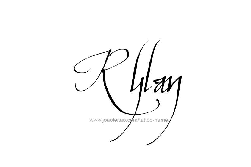 Tattoo Design Name Rylan  