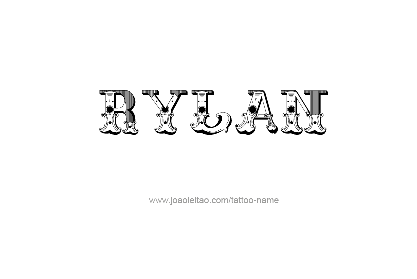 Tattoo Design Name Rylan  