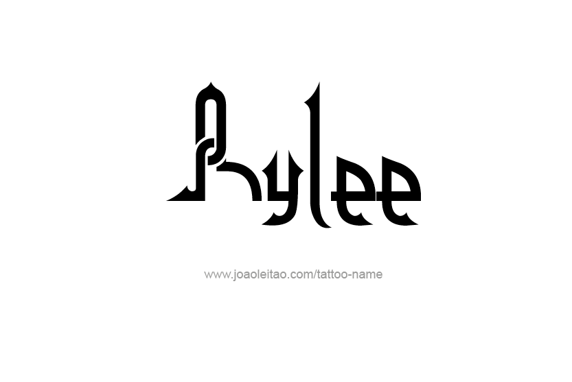 Tattoo Design Name Rylee  