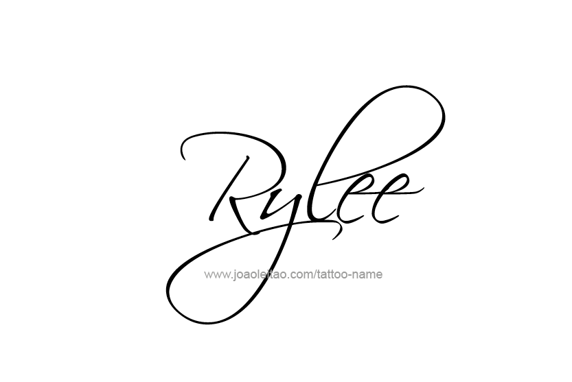 Tattoo Design Name Rylee  