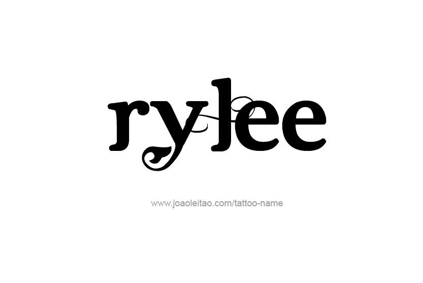 Tattoo Design Name Rylee  