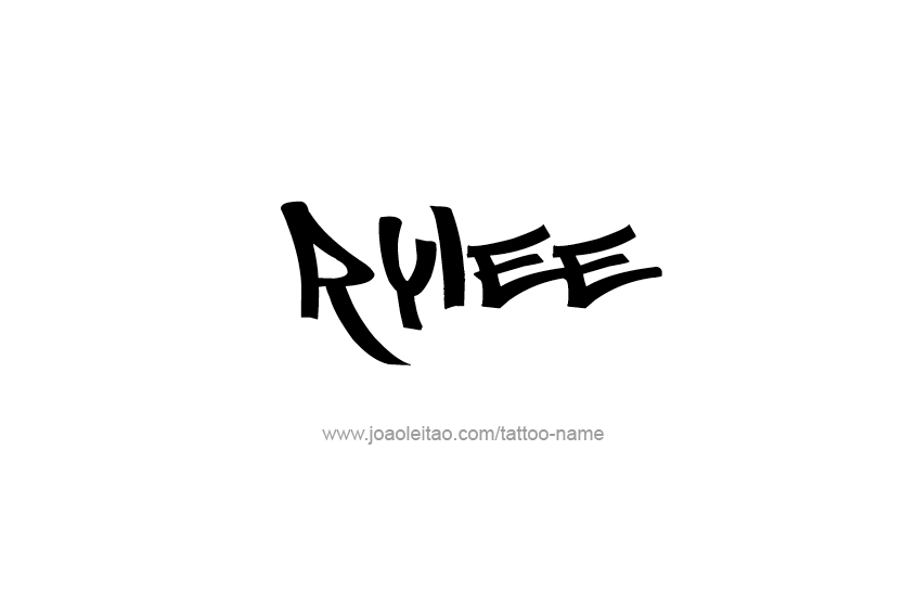 Tattoo Design Name Rylee  