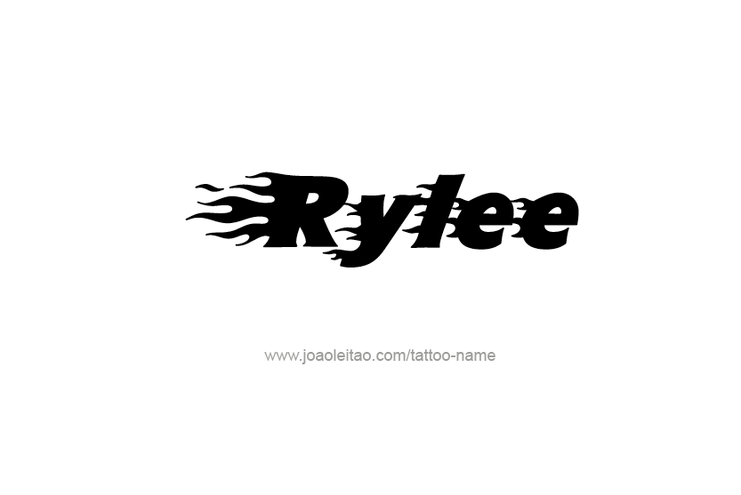 Tattoo Design Name Rylee  