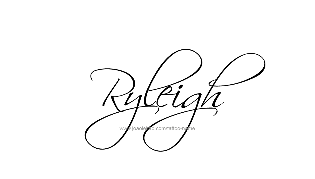 Tattoo Design Name Ryleigh  