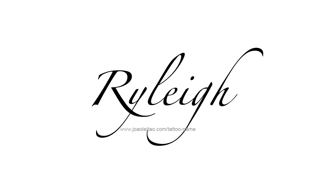 Tattoo Design Name Ryleigh  