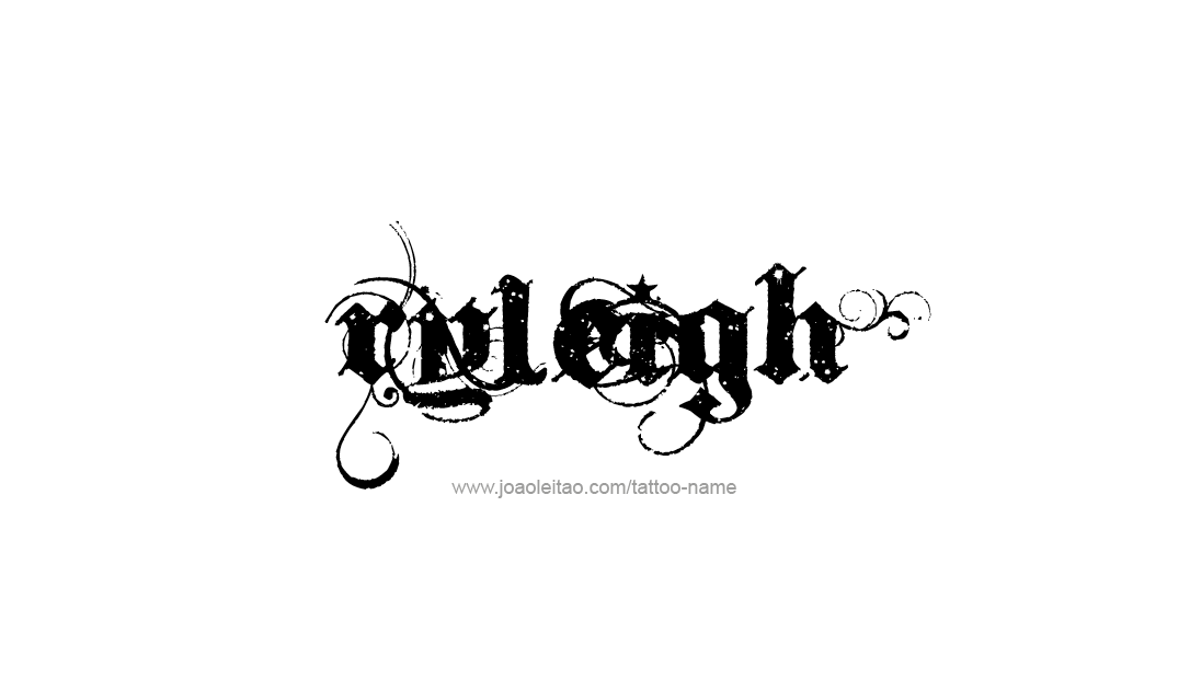 Tattoo Design Name Ryleigh  