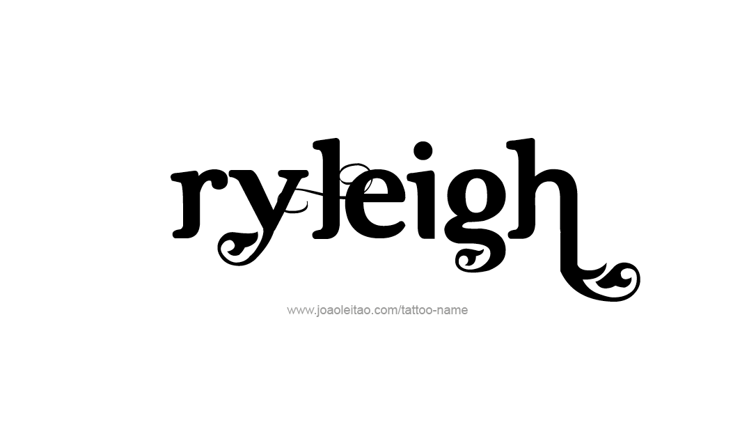 Tattoo Design Name Ryleigh  