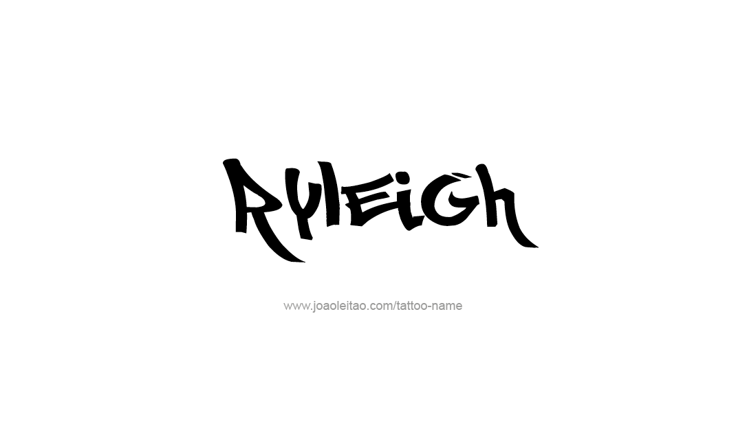 Tattoo Design Name Ryleigh  