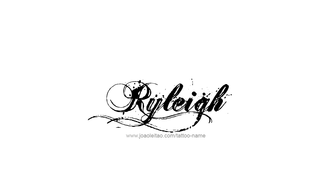 Tattoo Design Name Ryleigh  