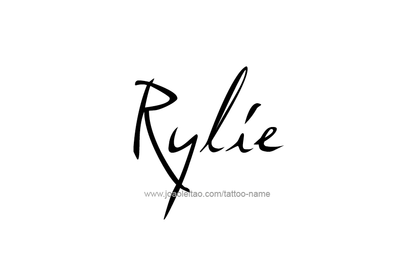 Tattoo Design Name Rylie  