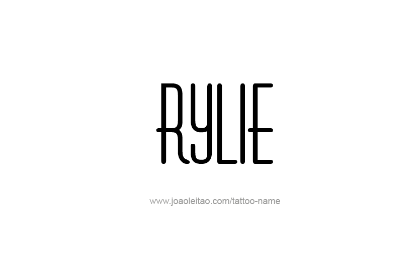 Tattoo Design Name Rylie  