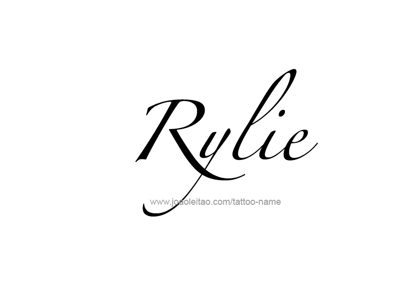 Tattoo Design Name Rylie  