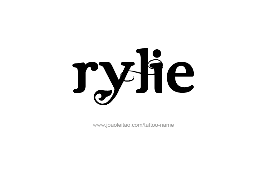 Tattoo Design Name Rylie  