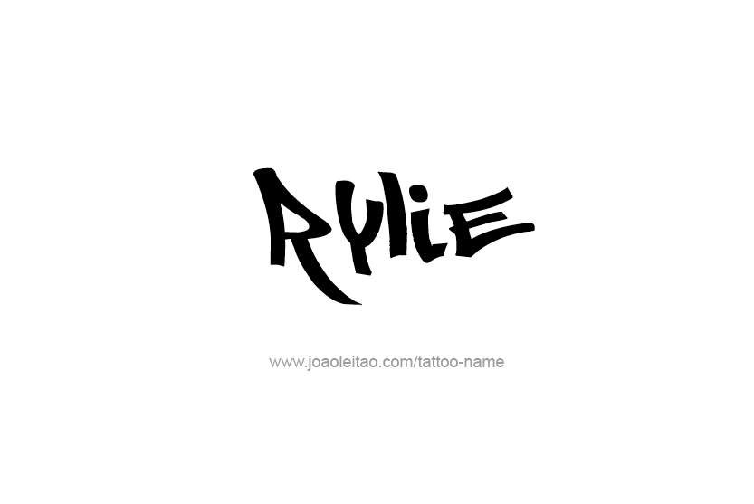 Tattoo Design Name Rylie  